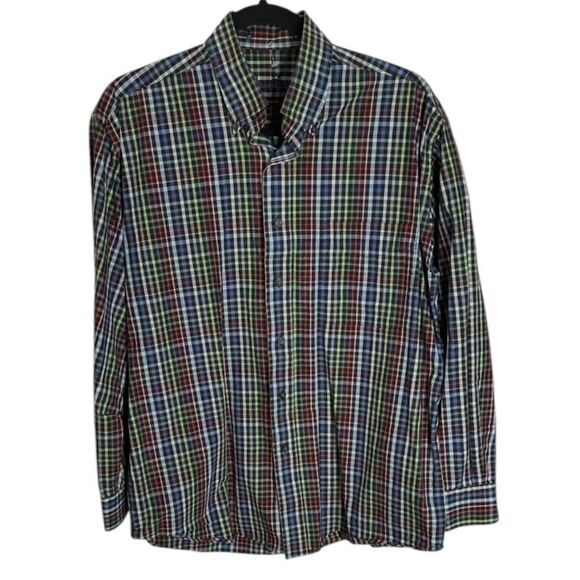 Men's Multicolor Plaid Shirt - Picture 1 of 5
